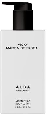 Vicky Martín Berrocal Alba Body Lotion 240 ml - Latte corpo idratante con note di pesca, casis, gelsomino e sandalo