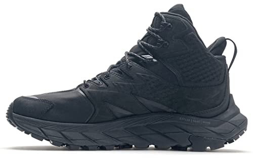 HOKA ONE ONE Herren M ANACAPA MID GTX Low-top, Black/Black, 47 1/3 EU