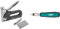Wolfcraft Tacocraft 7 Handtacker Set 7089000 / Leistungsstarker Werkzeugtacker mit regulierbarer Schusskraft inkl. 1000 8 mm Klammern & Mannesmann M48435 Klammer-Entferner
