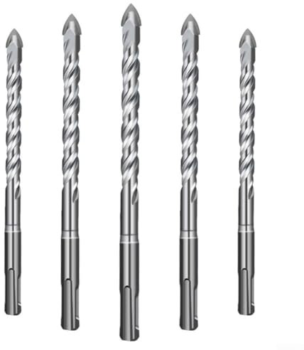 5 brocas de porcelana para SDS Plus para piedra de cerámica