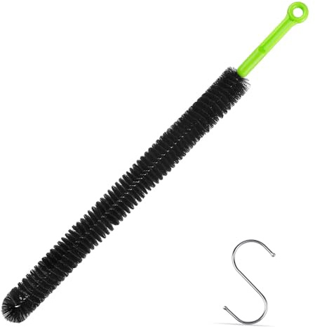 Sewer Drain Brush, Flexible Bendable Long Pipe Cleaners, Cleaning Tool for Home Kitchen Sink, Bathtub and Shower Hair Clogs