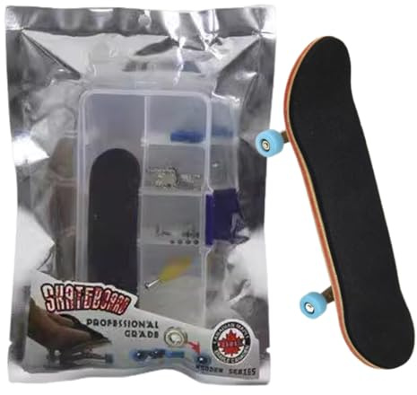 Skateboard Dita | Kateboards Giocattolo Portatile | Giocattolo Portatile Di Allenamento Dita, Libro Di Consigli Educativi Per Il Viaggio Per La Flessibilità Dita Della Scuola