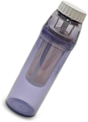 ZwaitL Brocca isolata sottovuoto per birra fredda robusta in vetro borosilicato filtro efficiente 572 ml design a prova di perdite per gli appassionati di caffè freddo domestico caffettiera con scala