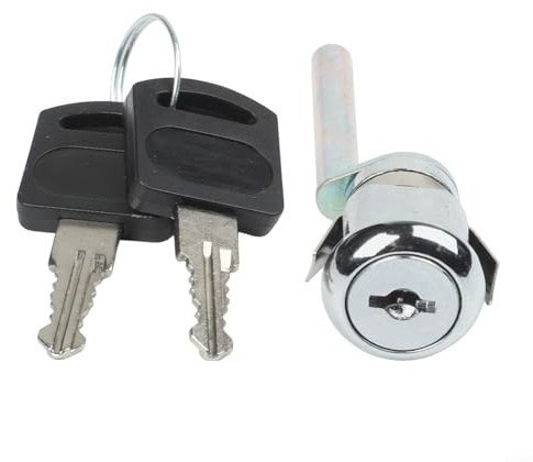 Mécanisme de verrouillage centralisé pour meubles avec tige de verrouillage de porte pour armoires métalliques, triple système de verrouillage améliore la sécurité des unités de rangement de bureau et