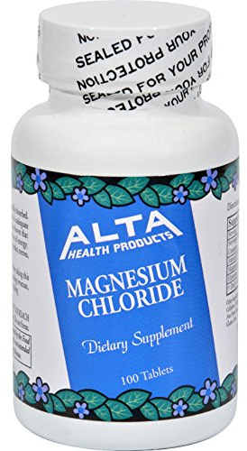 Alta Health Magnesium Chloride Tablets, 100 Count
