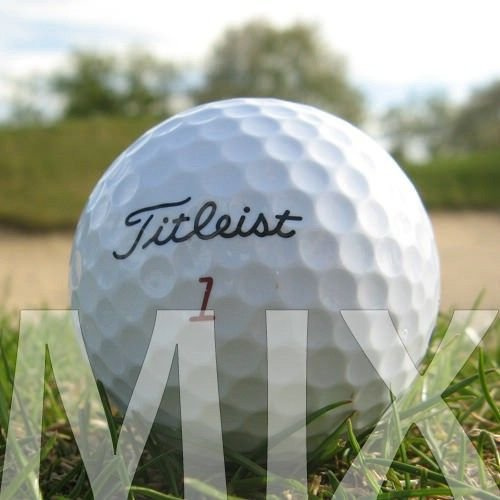 25 TITLEIST MIX PELOTAS DE GOLF RECUPERADAS / LAKE BALLS - CALIDAD AAA / AA (A / B GRADE)
