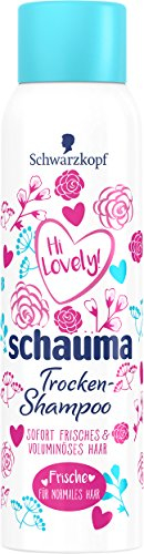SCHWARZKOPF SCHAUMA Trocken-Shampoo Hi Lovely!, 2er Pack (2 x 150 ml)