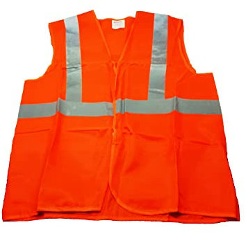 4R Quattroerre.it Quattroerre 3026 Giubbotto di Sicurezza Alta visibilità Omologato, Arancione