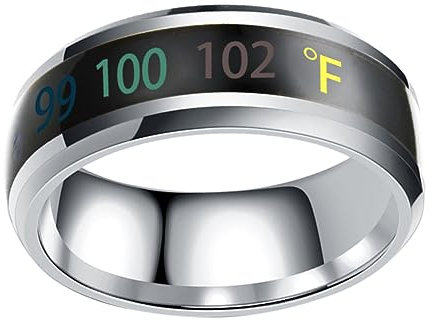 WOFASHPURET 1pezzi Intelligente Display Per Unisex e Regolabili Inossidabile Per Fidanzati e