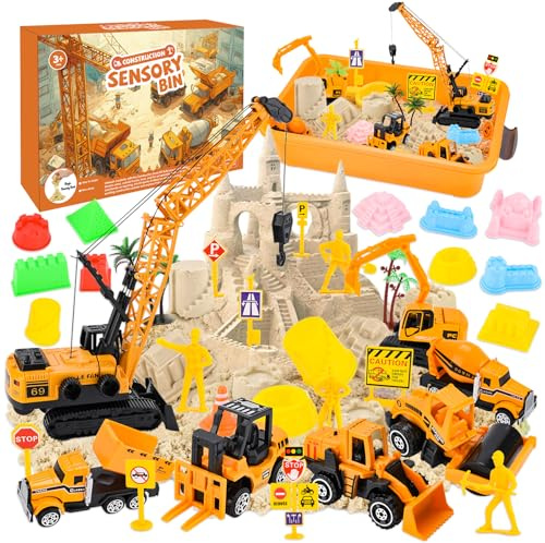 TOSUTO Sable Magique Enfant,Jouets Sensoriels avec 1kg de Sables Magique