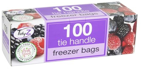 TidyZ B0262 Freezer Bags, Large (Pack of 100)