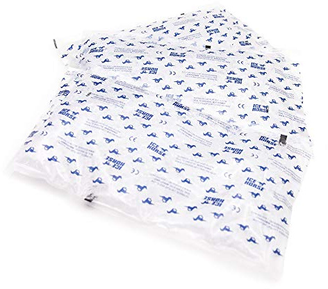 Ice Horse Cold Capsule Inserts for Horse Ice Boots & Wraps – Reusable Equine Freezer-to-Snow Packs - Stays Cold Up to 5× Longer & Molds to Leg, 2-Pack, 6x10