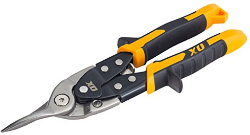OX Pro Heavy Duty Aviation Snips Straight (Yellow)
