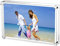 AMEITECH Cadre de Photo Magnétique, Cadres de Photos Acryliques, Porte 15 x 20 cm de Photos, 10 + 10 mm D'épaisseur, écran sans Carte de Fond pour Carte Postale - Transparent