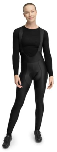 SIROKO - Salopette Lunga da Ciclismo da Donna SRX Premier - L - Nero