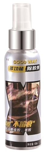 Kleberentfernung, 100 ml Allzweck-Etikettenentferner – Klebebandentferner für Auto und Zuhause, Baumharzentferner, schnelles Entfernen hartnäckiger Aufkleber, Kreideband und mehr Bellv