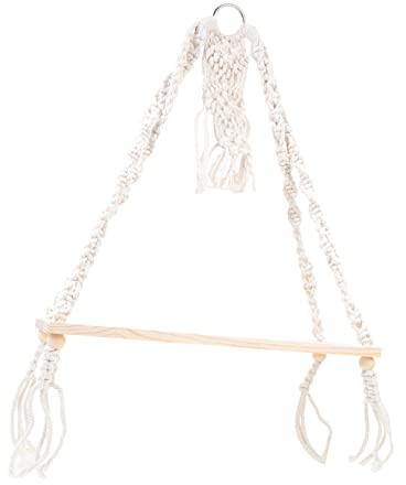 Sosoport Estante Colgante para Plantas Tapiz De Algodón Perchero Decorativo Ahorra