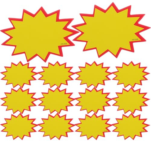 TOPBATHY Étiquettes De Prix Effaçables 7.00X5.00Cm 200 Pièces Panneaux De Vente Réutilisables Pour Magasins Supermarchés Étiquettes Vierges Pour Commerce