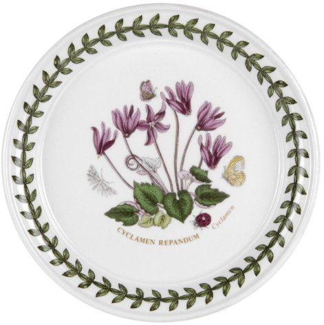 Portmeirion botanisk trädgård – 12,7 cm brödtallrik – Cyclamen