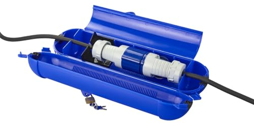 ProPlus Safe box for CEE plug and coupler blue