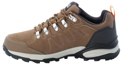 Jack Wolfskin Damen Refugio Texapore Low W, Brown / Apricot, 40 EU
