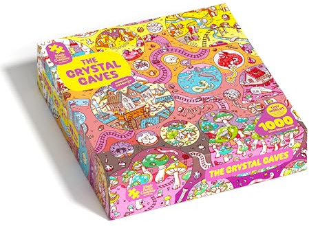 The Crystal Caves • 1000 Piece Jigsaw Puzzle from The Magic Puzzle Company • Series Two