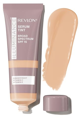 Revlon Illuminance Serum Tint, Sérum Con Color, Enriquecido con Vitamina E y Ácido Hialurónico para hidratar con SPF 15, Tono 209 Buff Beige