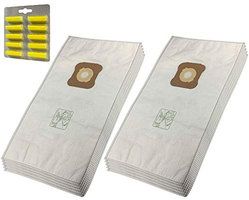 SET 20 Duft + 20 Premium Mikrovlies Staubsaugerbeutel geeignet Für Kirby G 1, 2, 3, 4, 5, 6, 7, 8, 9, 10 | G1, G2, G3, G4, G5, G6, G7, G8, G9, G10 | Generation Diamond Heritage Legend Sentria Serie
