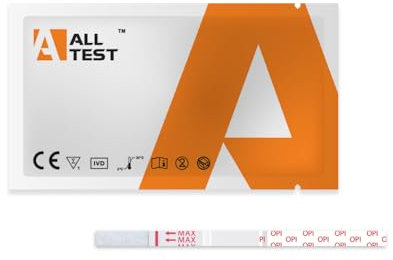 10 Test Antidroga Oppiacei 300 ng/ml test eroina completo Strusce drug test kit test strisce Droga urina Strisce Rilevamento urine testne Antidroga Drug Stick saliva rapido one analisi tossicologico