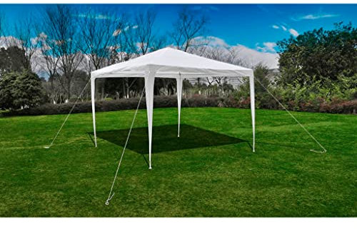 Item-3 x 3m Pyramid-Roof Garden Gazebo Pavilion,Lawn & Garden,Outdoor Living,Outdoor Structures,Canopies & Gazebos