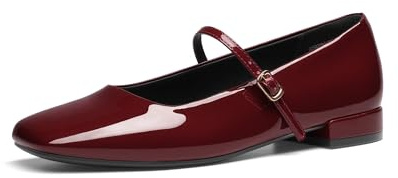 DREAM PAIRS Women's Low Heel Wedding Dress Ballet Flats | Elegant design, Classic style, Soft Upper, Slip-on design, Cushioned insole, Low heel, Non-slip sole