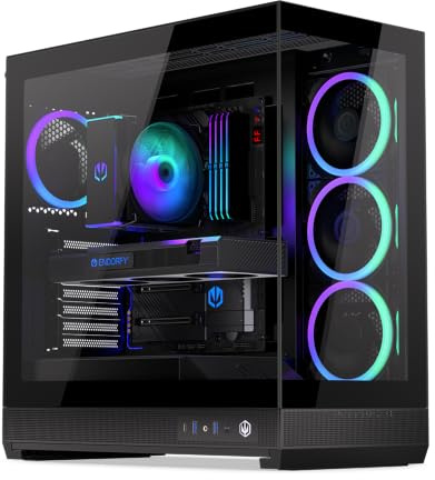 ENDORFY Fishtank 6000 Corona PC-hölje, 4 x 120 mm ARGB PWM