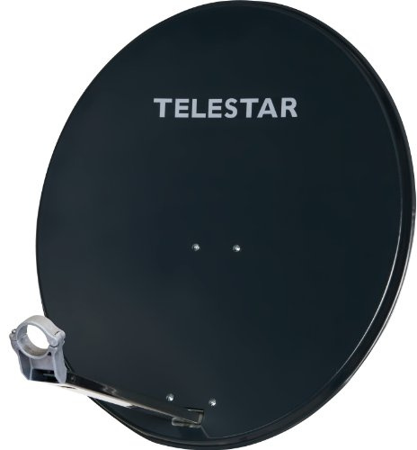 TELESTAR DIGIRAPID 60 A – Parabola SAT da 60 cm, alluminio – Antracite