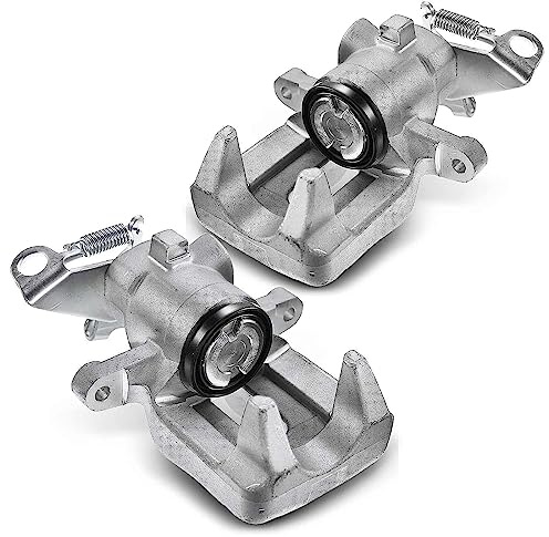 Frankberg 2x Étrier de frein Pince de frein Essieu Arrière Fonte d'Aluminium Compatible avec Berlingo M/GFK/GJK/MF Xsara Picasso N68 Partner Combispace 5/G Remplacer# 4400P9