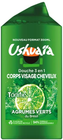 Ushuaïa Doccia Viso Corpo Capelli Agrumi Verdi