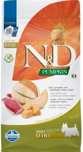 N&D Pumpkin Dog Duck E Melone CANTALUPO Adult Mini 2KG