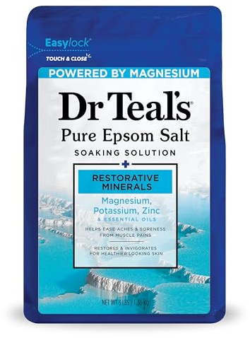 Dr Teals Restorative Minerals Epsom Salts 3lb 1.36kg