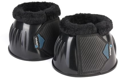 Arma - Cloches pour Chevaux Comfort Gloss (X Full) (Noir)