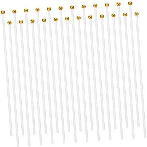 TOYANDONA 100pièces Hampe De Drapeau Plastique pour Événements De Drapeau à Main pour Et Célébrations Et Pratique