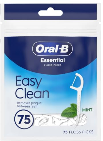 Oral-B Essential Floss Pick 75pk