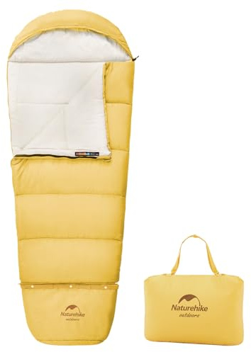 Naturehike Sac de Couchage Enfants, Printemps, Automne Coton Voyage Tente Léger et Chaud Camping