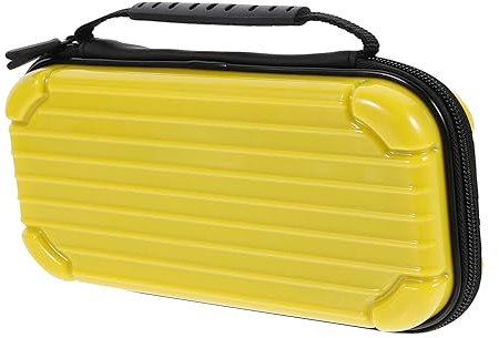 OSALADI Aufbewahrungstasche für Spielkonsolen Tragebox Elastische Riemen Displayschutz Tragbare Hartschale für Konsolenzubehör