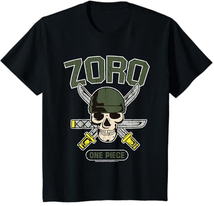 Kinder Strohhut Pirat Hunter Roronoa Zoro Logo Anime Kinder T-Shirt