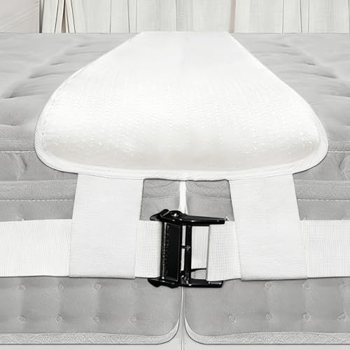 BOPEUY Relier Deux Matelas, Cale Matelas et Pont de Lit, Bed Bridge, Antidérapant et Réglable, Connecteur de Matelas Kit, pour Pont de Lit Double