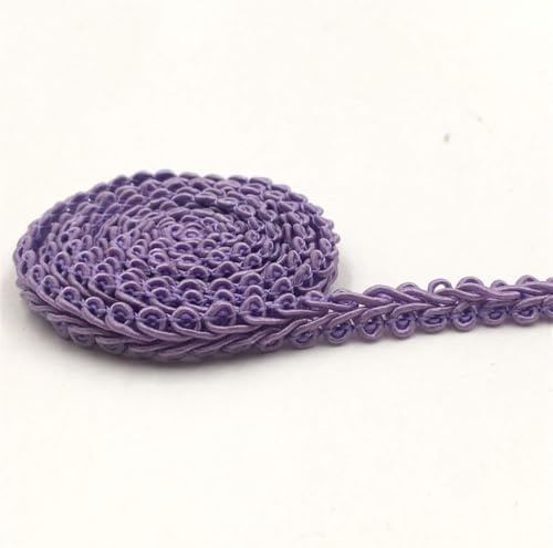 Codulu Embroidery Braid Twist Lace Trim Sewing Trimming Edge Craft Decorative Ribbon Costume DIY A