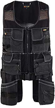 Blaklader 31191310 WAISTCOAT, Schwarz, grootte L