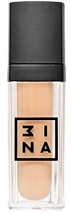 3INA Maquillage Sans Cruauté - Correcteur Anti Cerne - Longue Tenue - Fini Naturel - Haute Couvrance- Texture Fluide et Légère - The Concealer 104