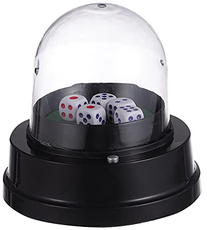 Automatic Dice Cup Electric Automatic Roller Cup with 5 s for KTV Pub Bar Party Board Game Accessories