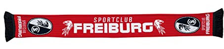 SC Freiburg SCF Freiburg Schal ''Doppelgreif'' / scarf / rassis / viciado Fanschal, Rot Schwarz