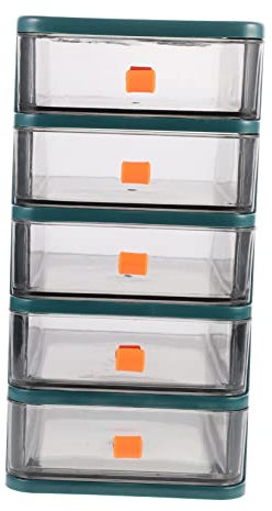 Veemoon Schubladenschrank 1 PC Box Rack Möbel Machen Waschtisch Truhe Klassifikation Mit Steht Clo Zubehör/Theke Transparent Acryl Gestapelt Stapel Schreibtisch Verkleiden